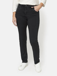 Madelaine Jeans - Sort - Straight Fit