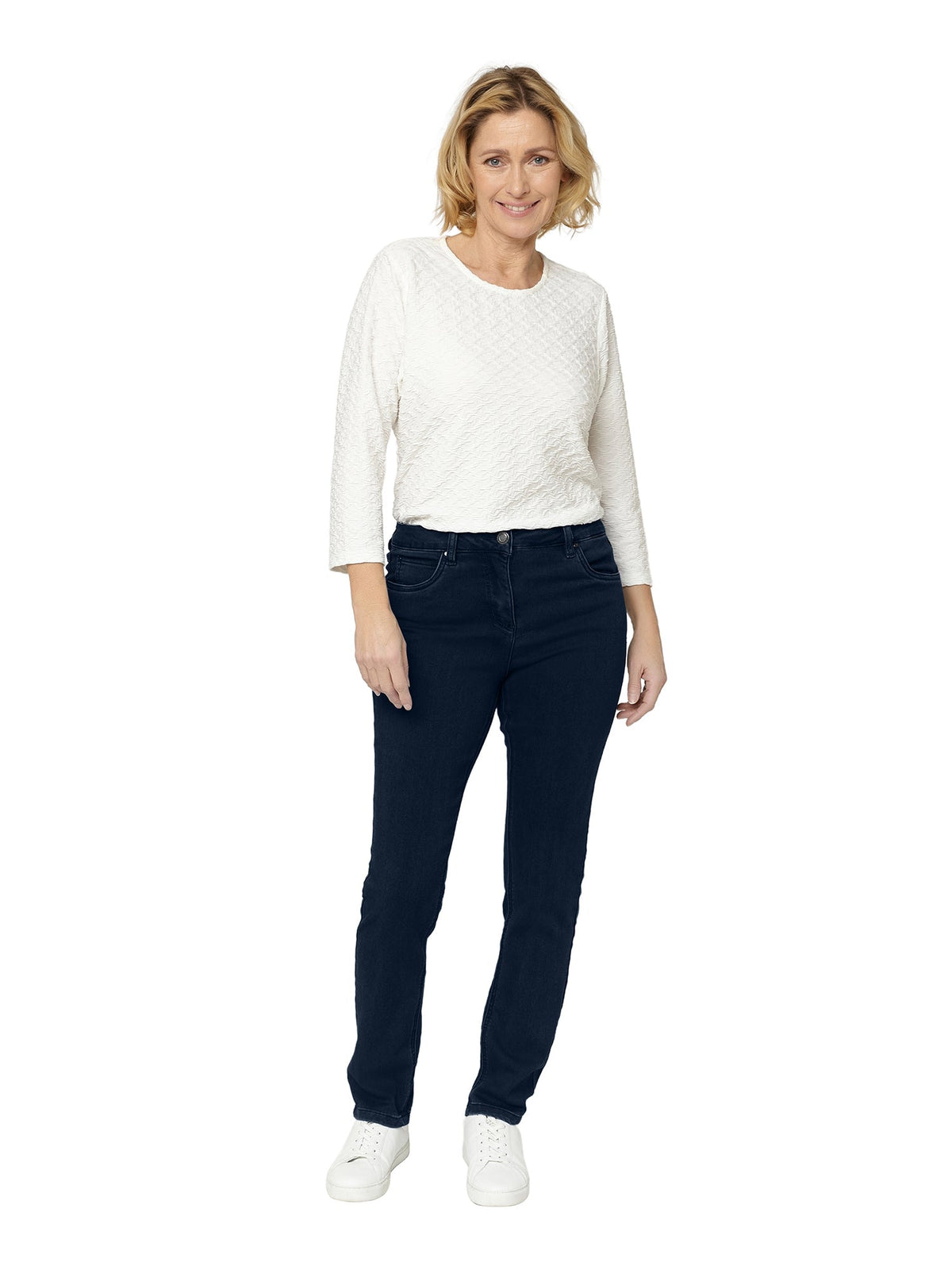 Madelaine Jeans - Navy - Straight Fit