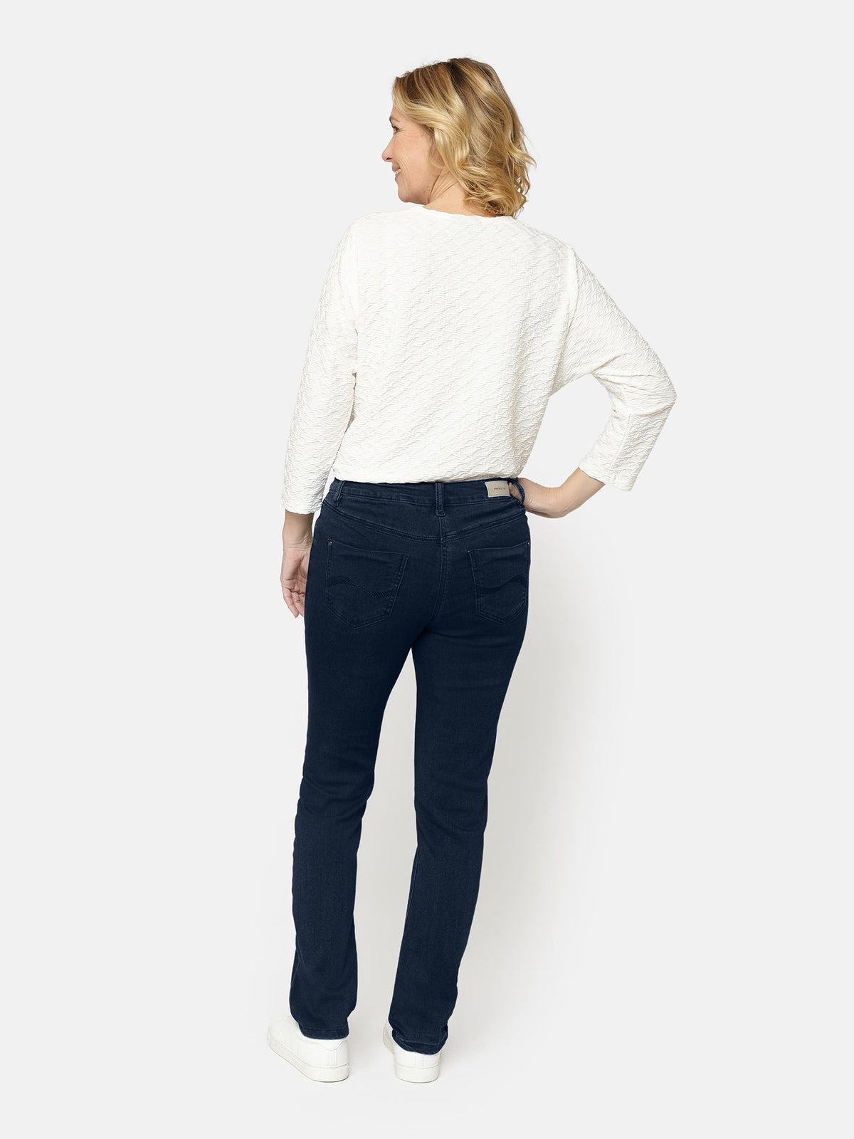 Madelaine Jeans - Navy - Straight Fit
