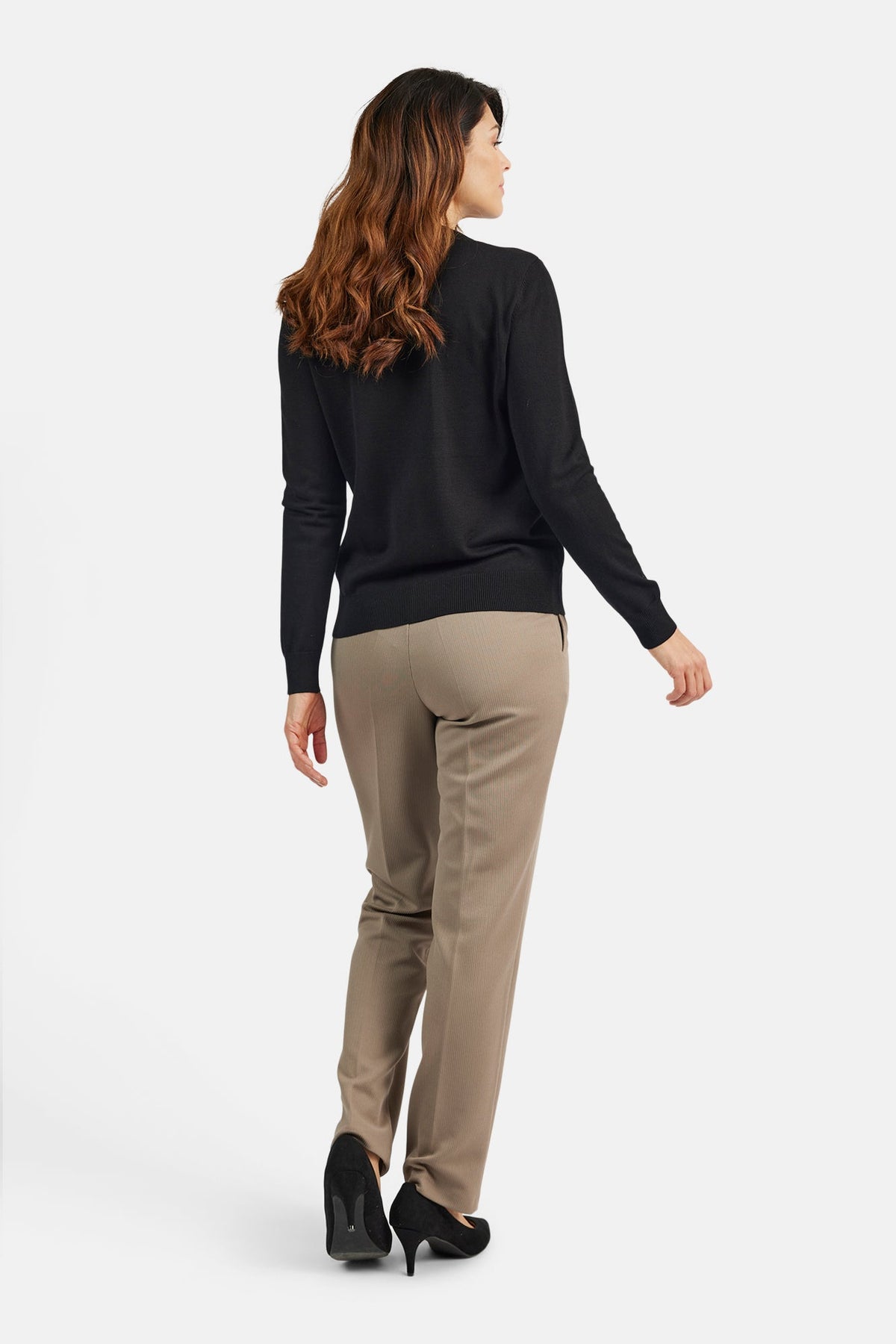 Cardigan Med Lomme - Sort