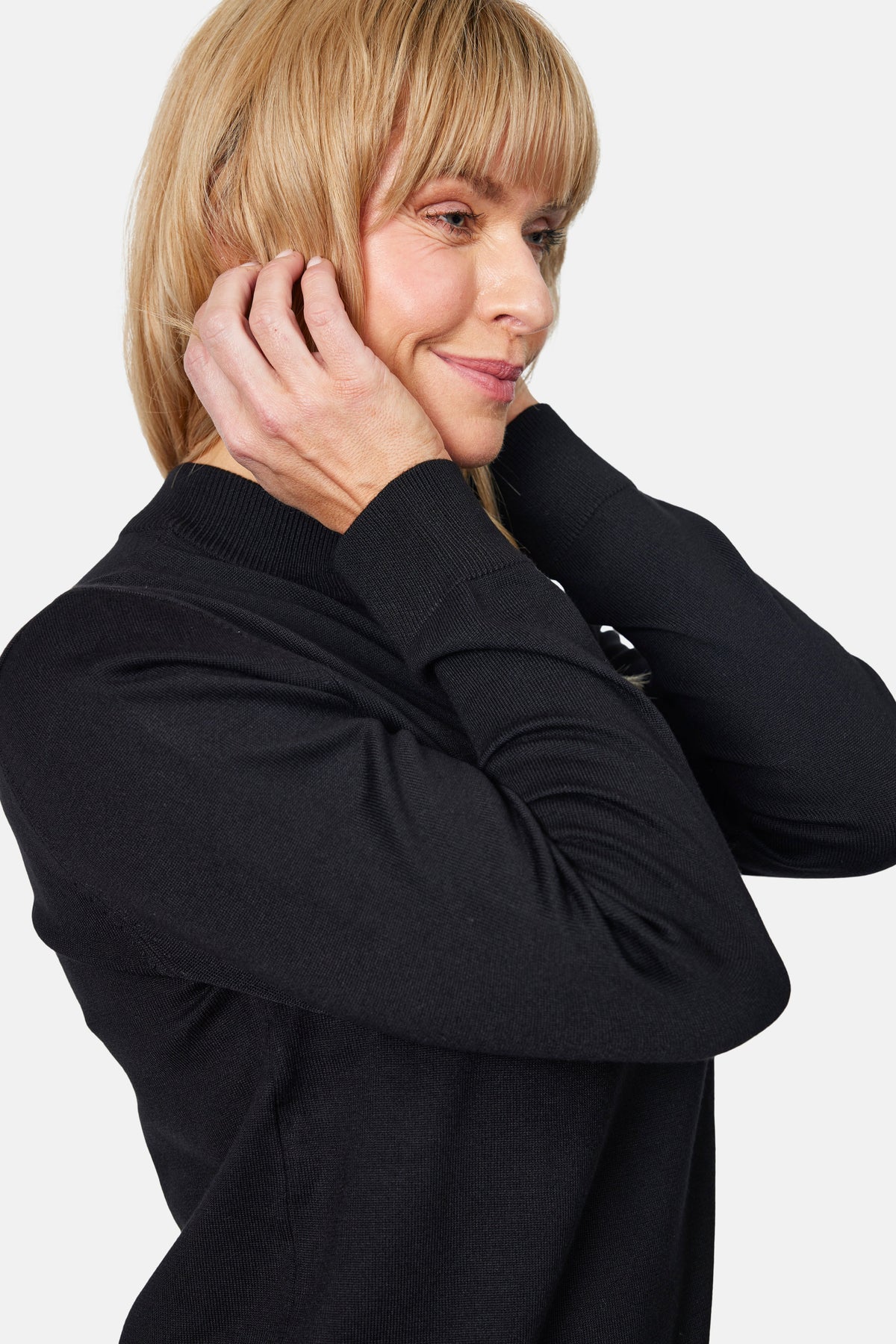Strik Turtleneck - Sort