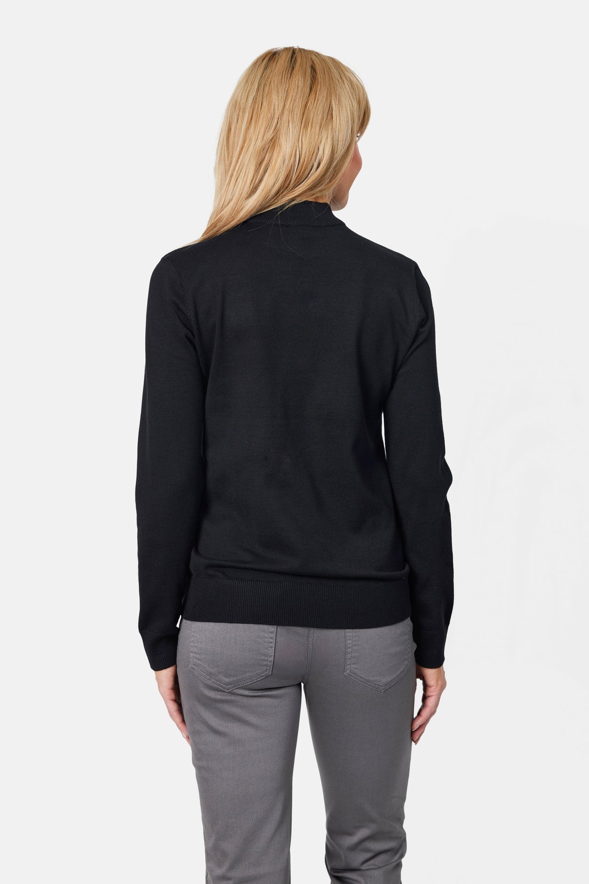 Strik Turtleneck - Sort
