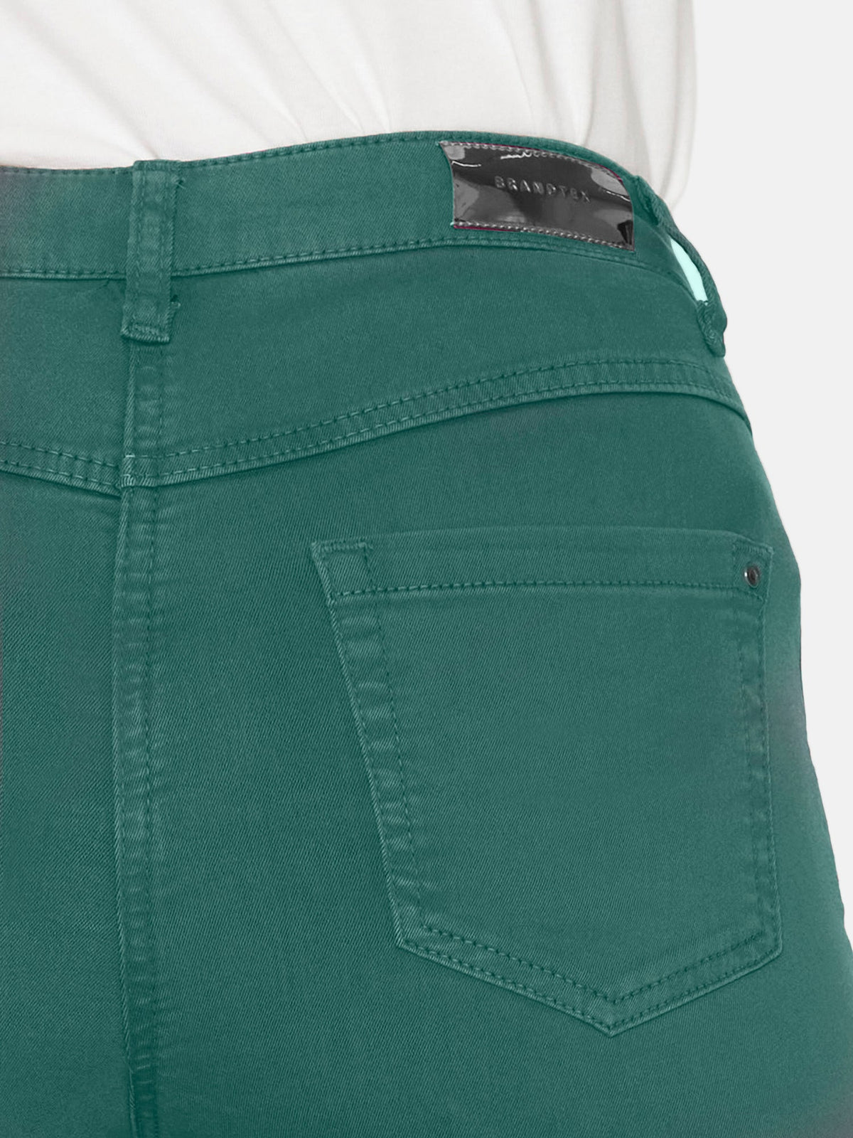 Madelaine Superstretch Jeans - Grøn - Straight Fit