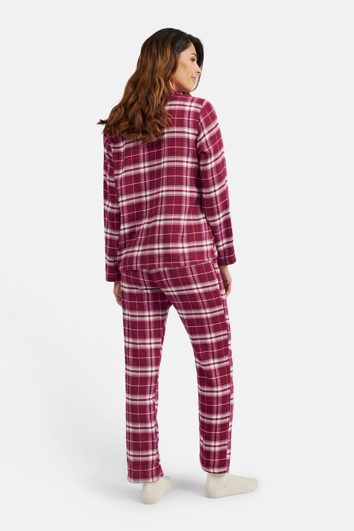 Pyjamas - Rød - Ternet
