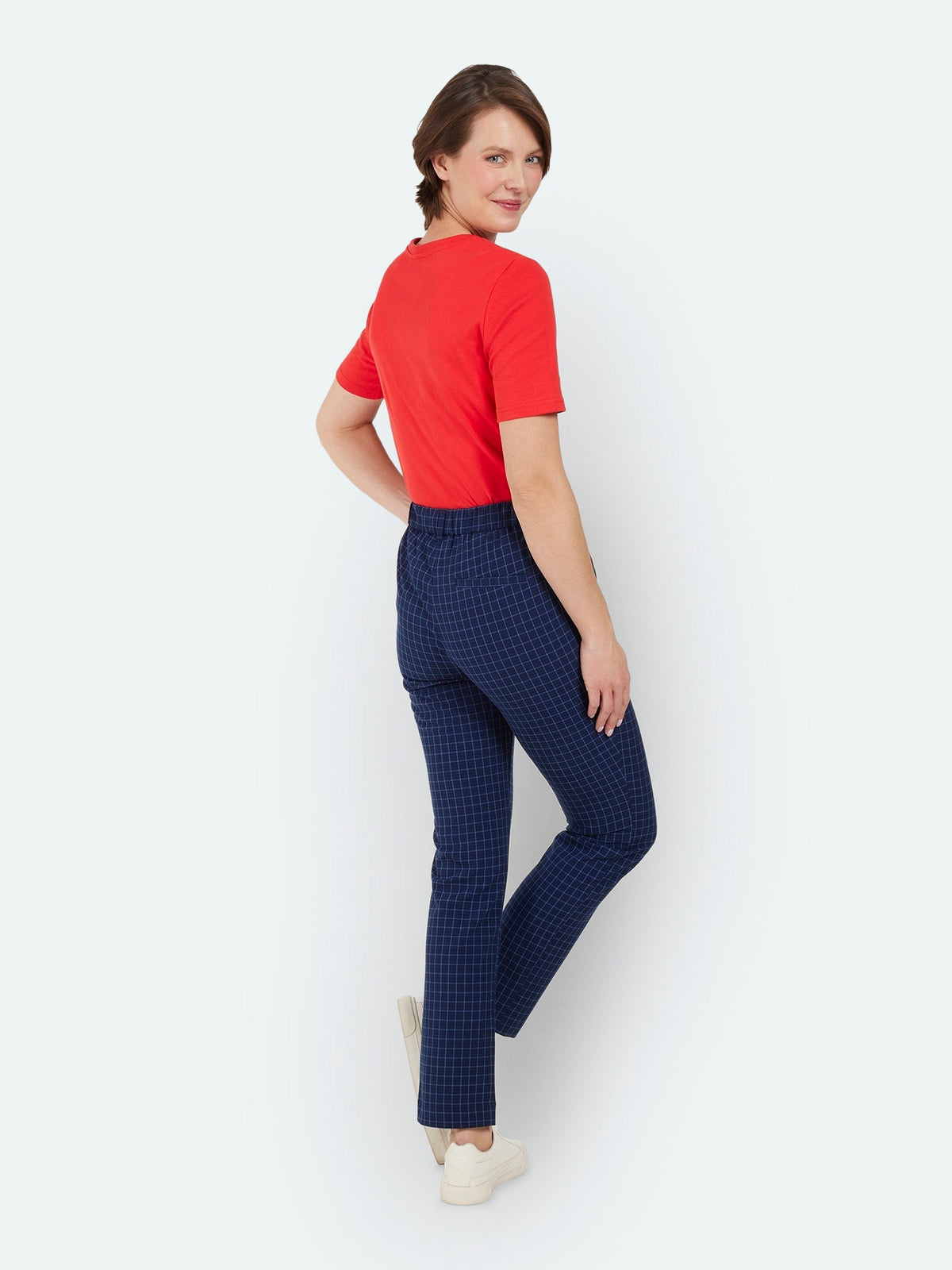 Sofie Bukser - Navy - Straight Fit