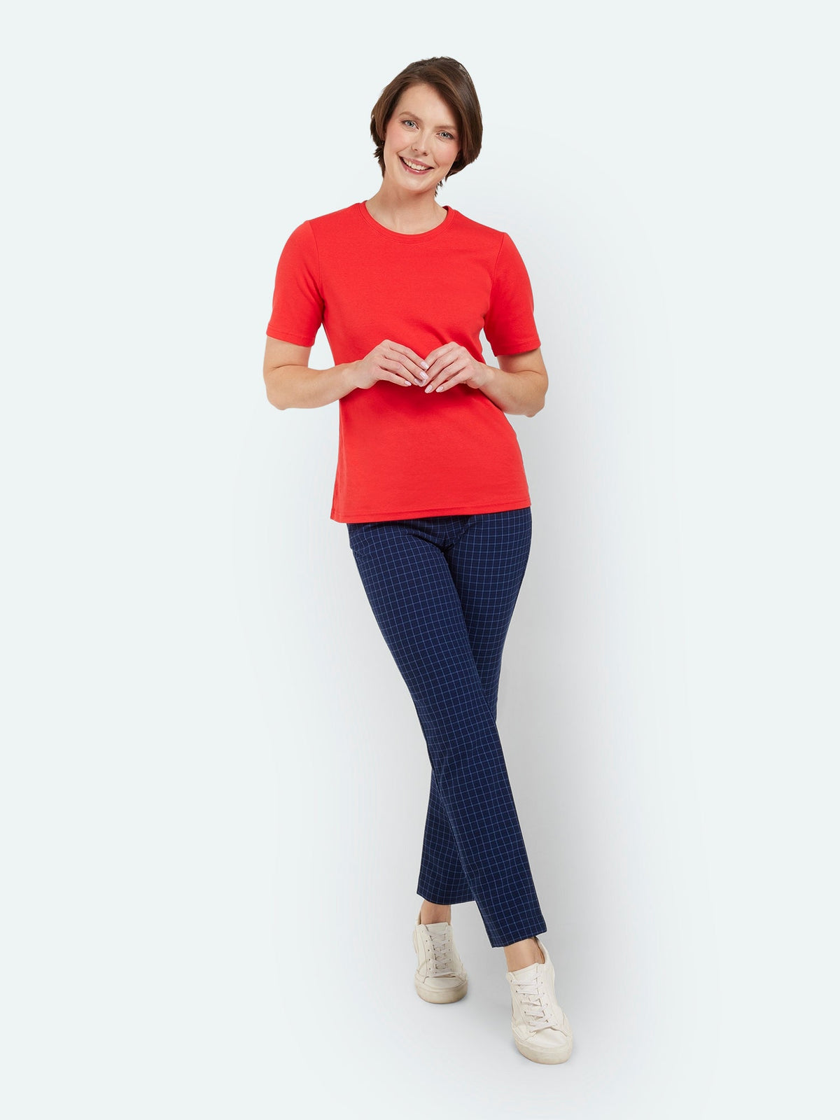 Sofie Bukser - Navy - Straight Fit