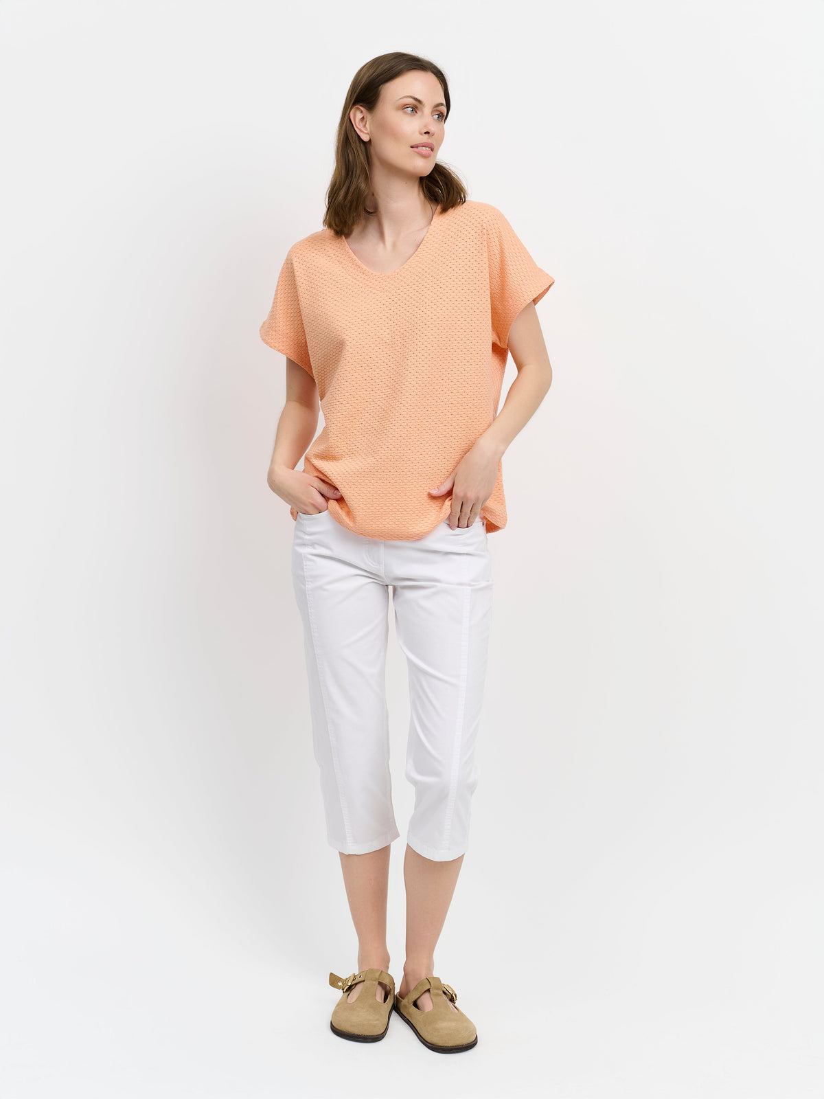 T-shirt - Koral