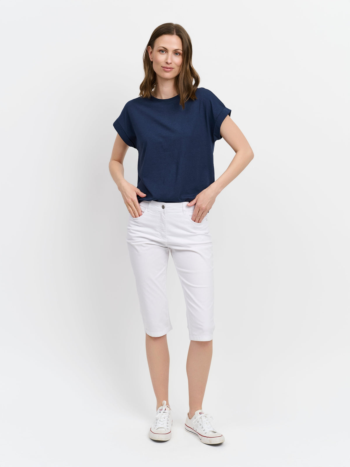Madelaine Knickers - Hvid - Straight Fit