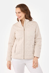 Jakke - Sand - Lynlåslommer