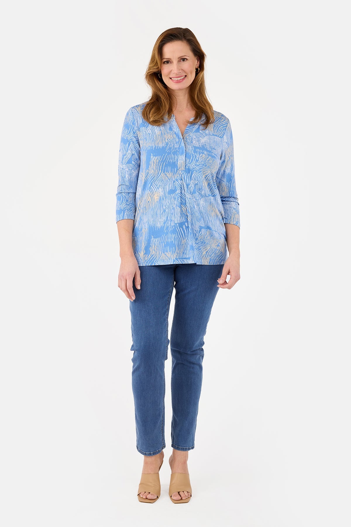 Elisabeth Jeans - Blå - Curvy Fit