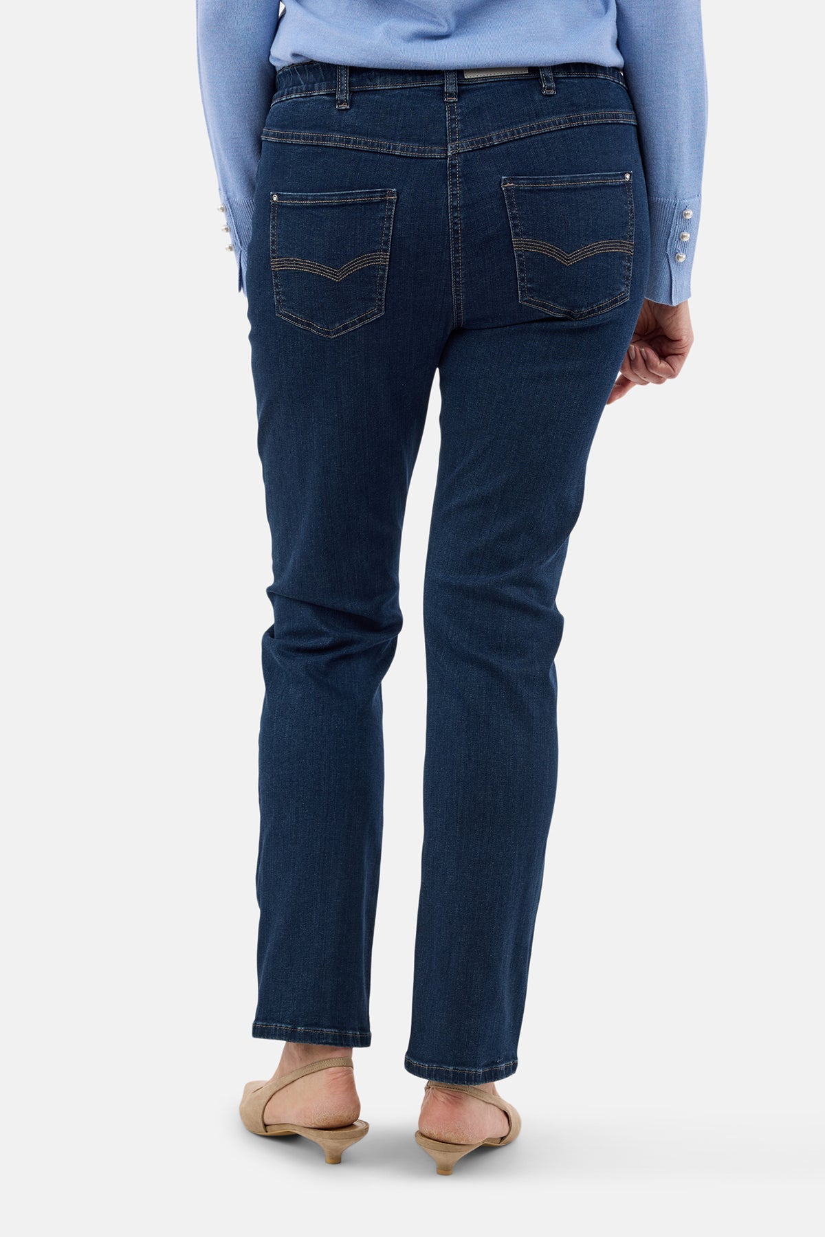 Elisabeth Jeans - Mørkeblå - Curvy Fit
