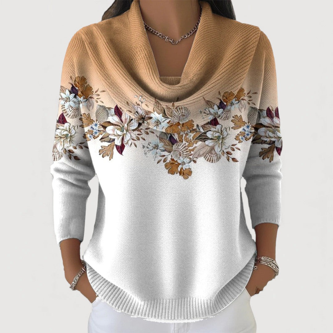 Klara | Blomstret rollkravestrik