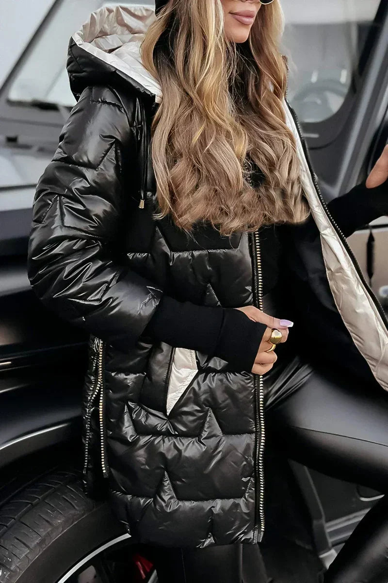 Xalviere | Mila Winterjacke mit Kapuze für Damen