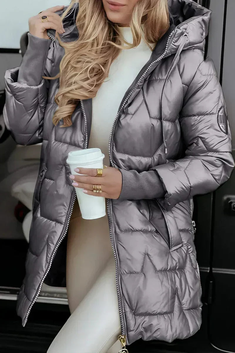 Xalviere | Mila Winterjacke mit Kapuze für Damen