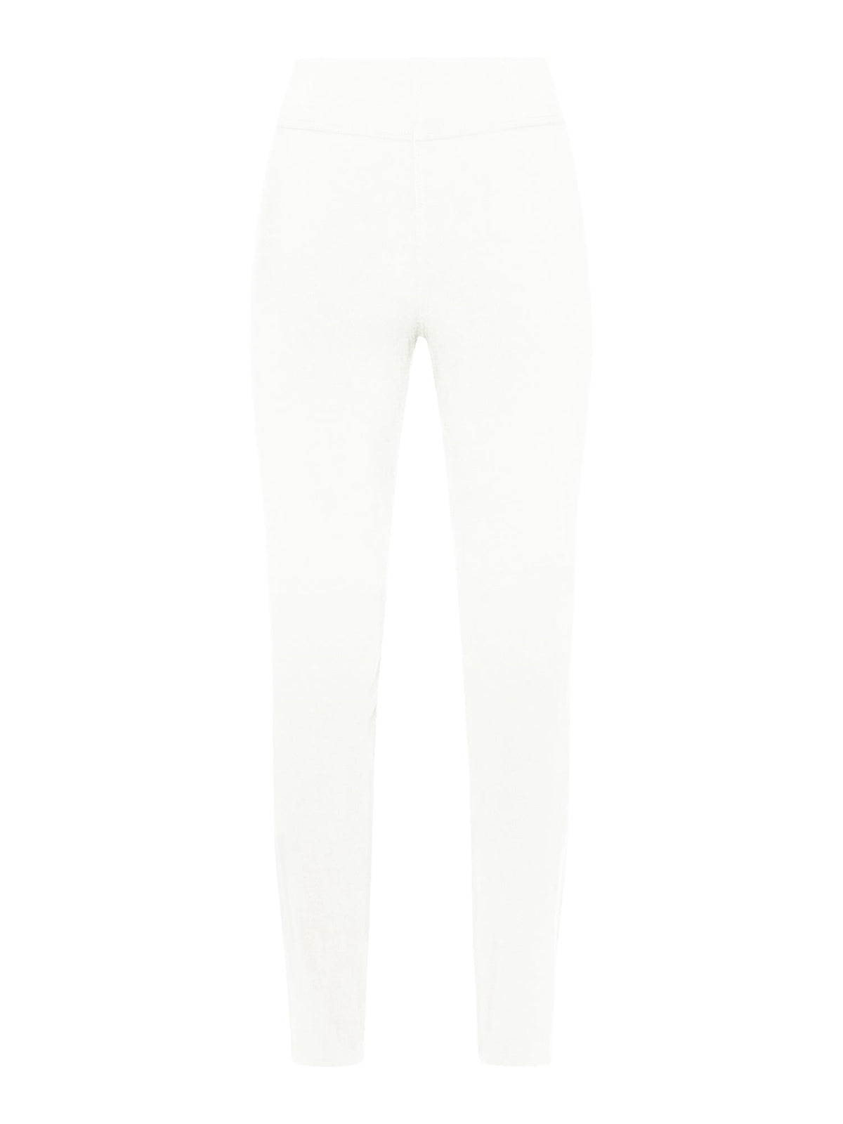 Leggings - Hvid - Elastik i Taljen