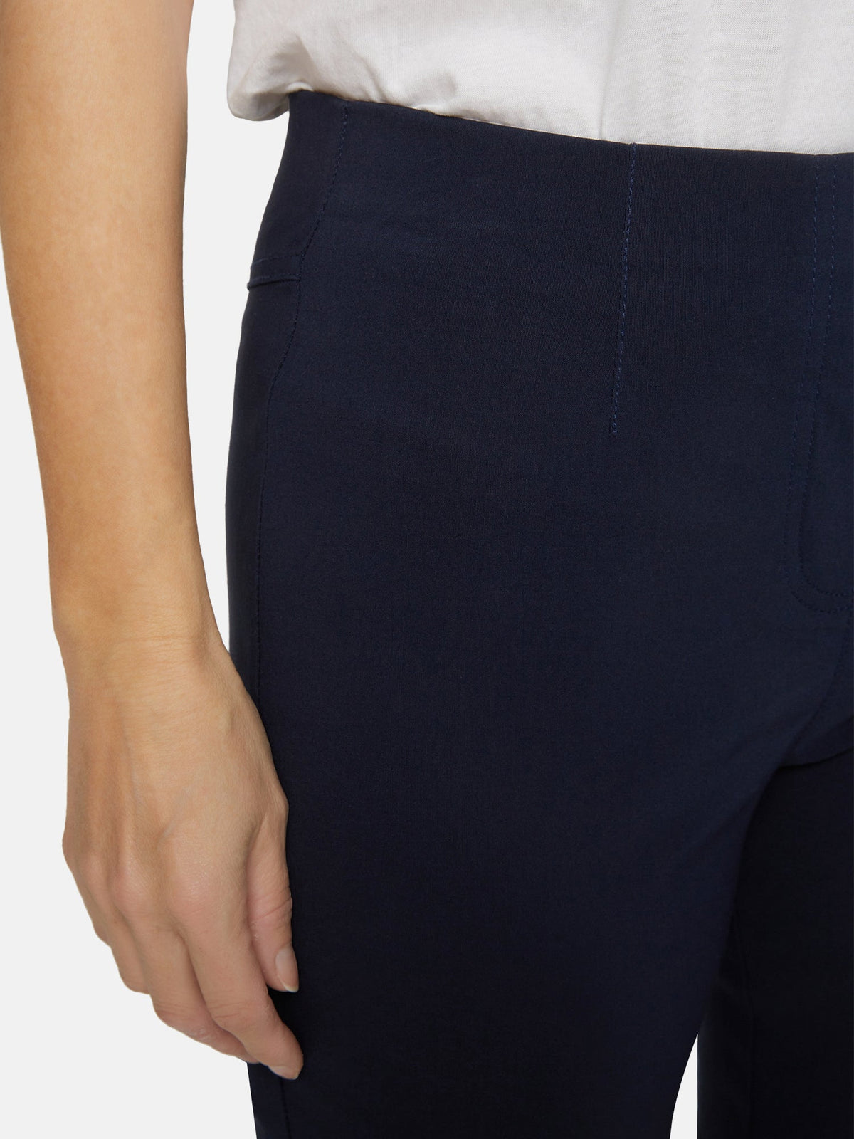 Leggings - Navy - Elastik i Taljen