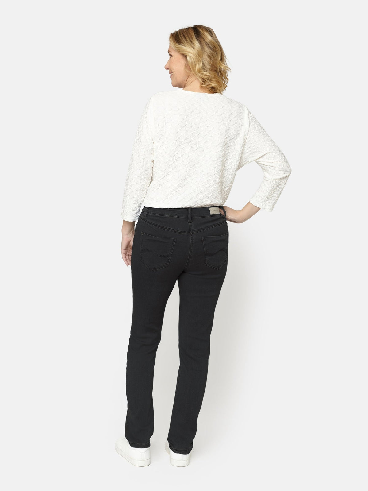 Madelaine Jeans - Sort - Straight Fit