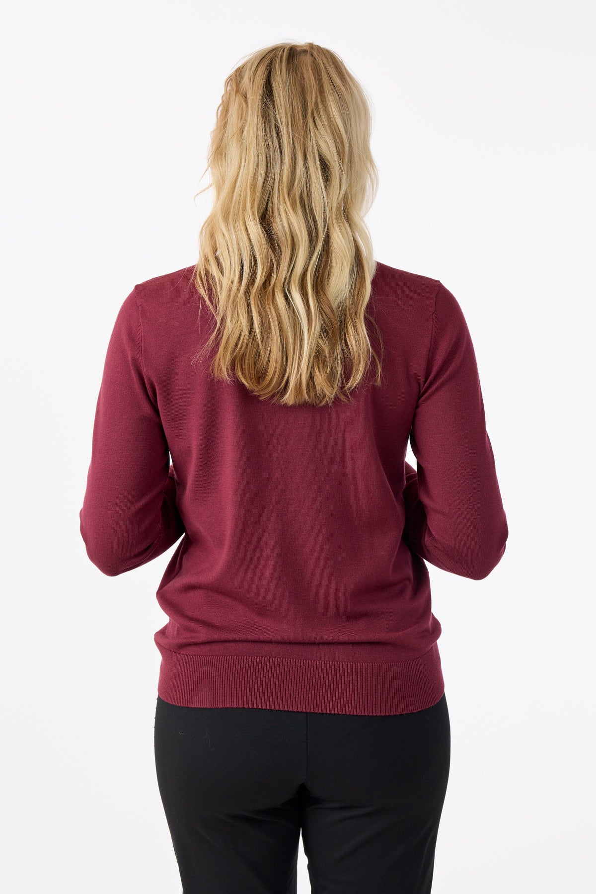 Strik - Bordeaux - Turtleneck