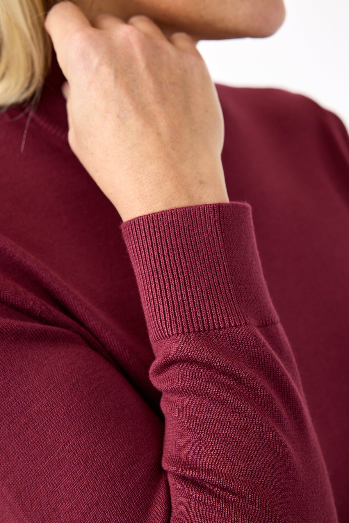 Strik - Bordeaux - Turtleneck