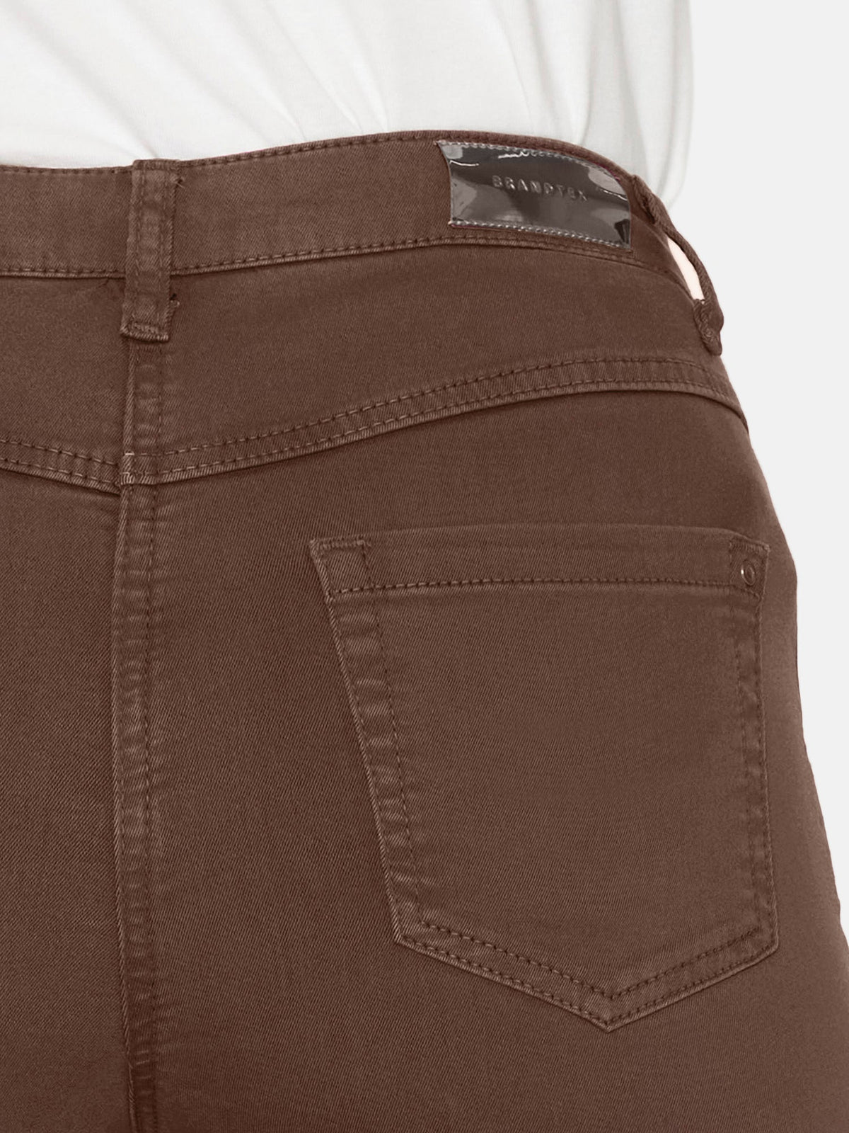 Madelaine Superstretch Jeans - Brun - Straight Fit