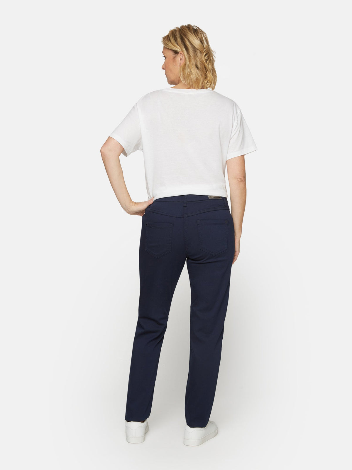 Madelaine Superstretch Jeans - Navy - Straight Fit