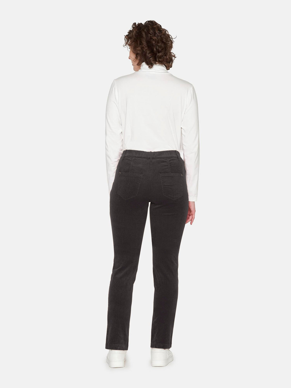 Sofie Fløjls Bukser - Sort - Straight Fit