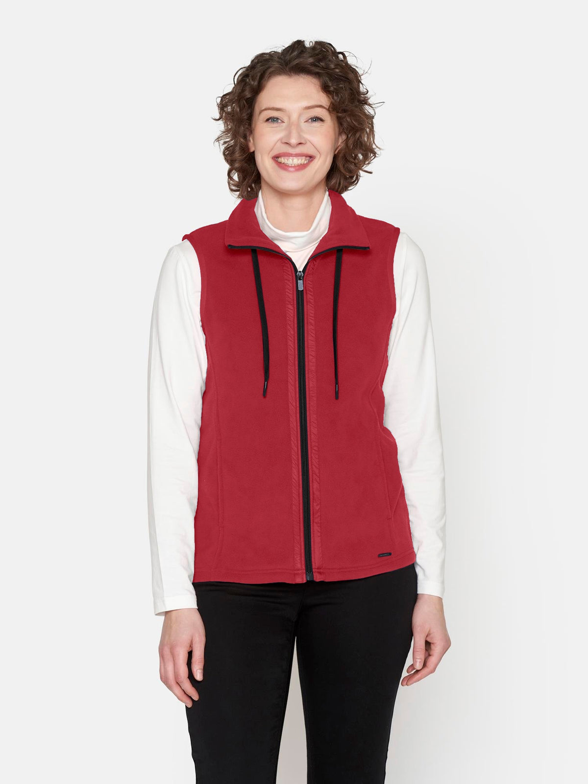 Fleece Vest - Rød