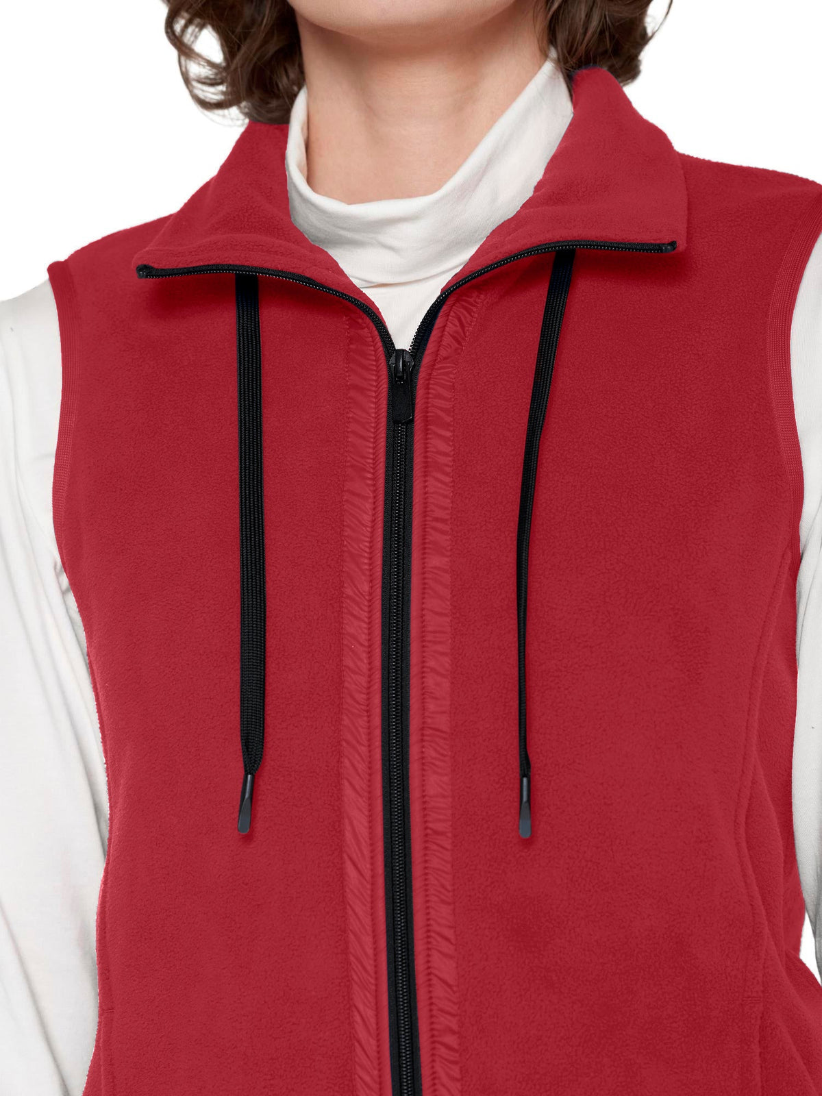 Fleece Vest - Rød