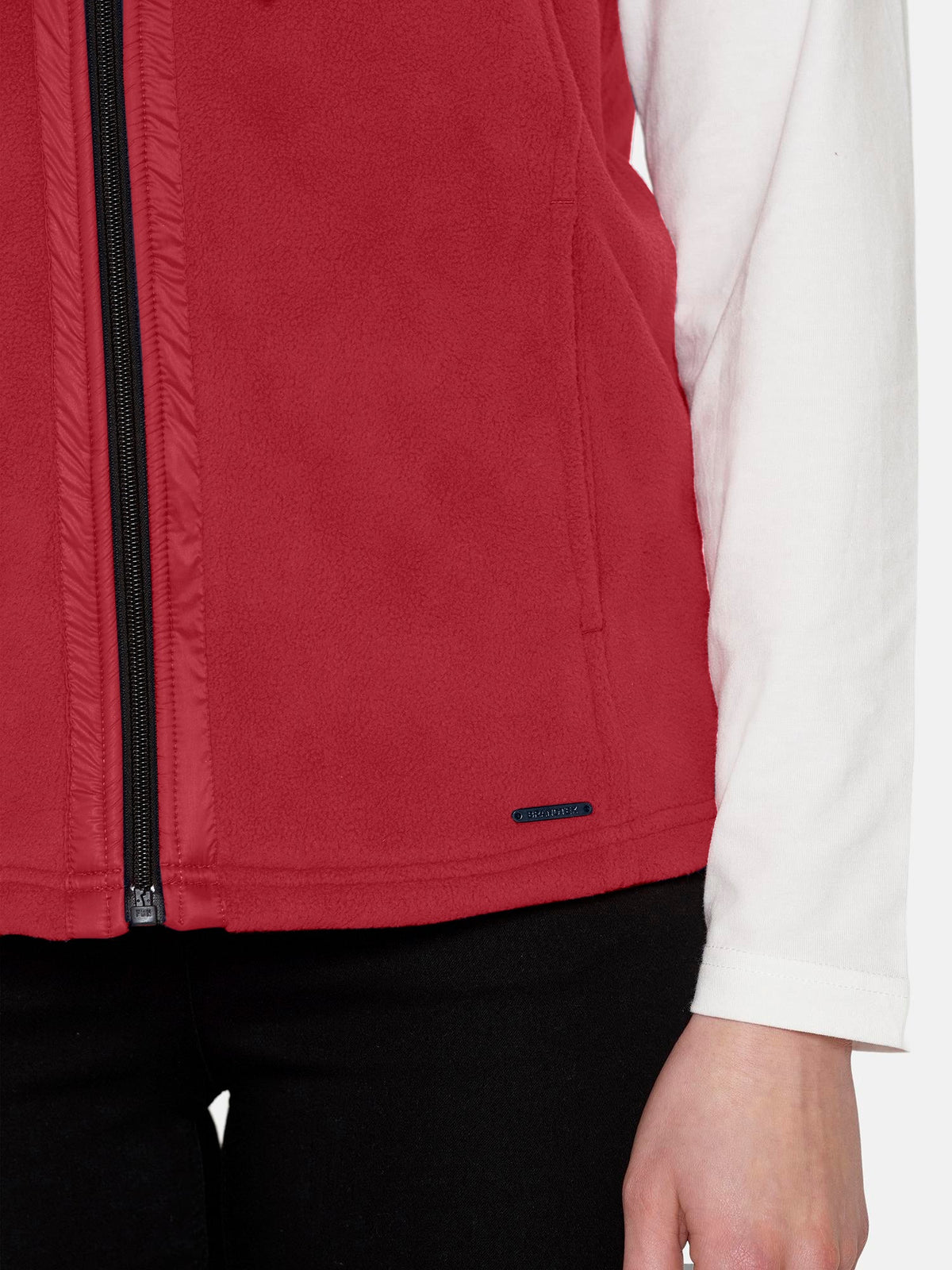 Fleece Vest - Rød