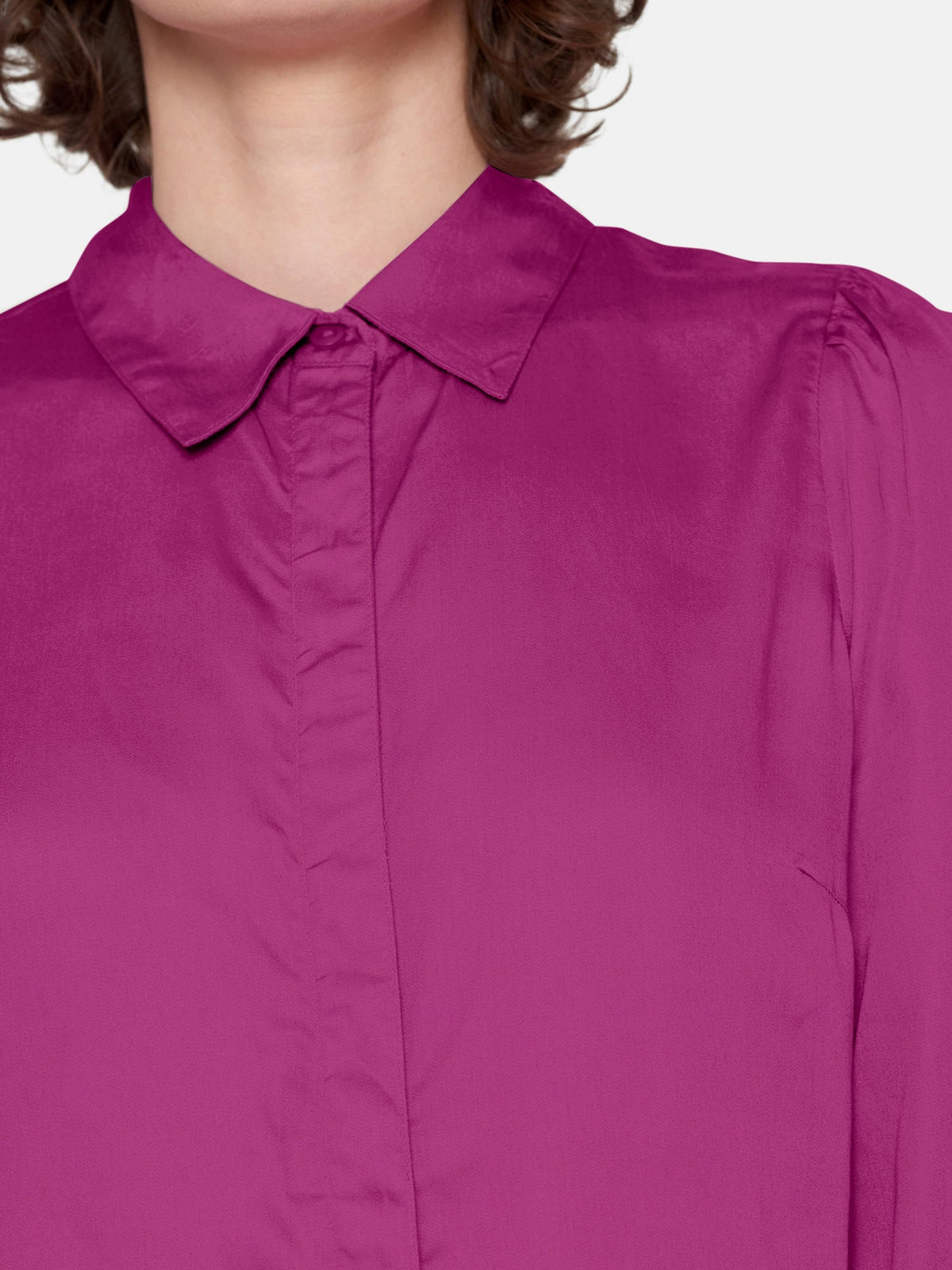 Skjorte - Fuchsia Pink