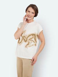 T-shirt - Råhvid