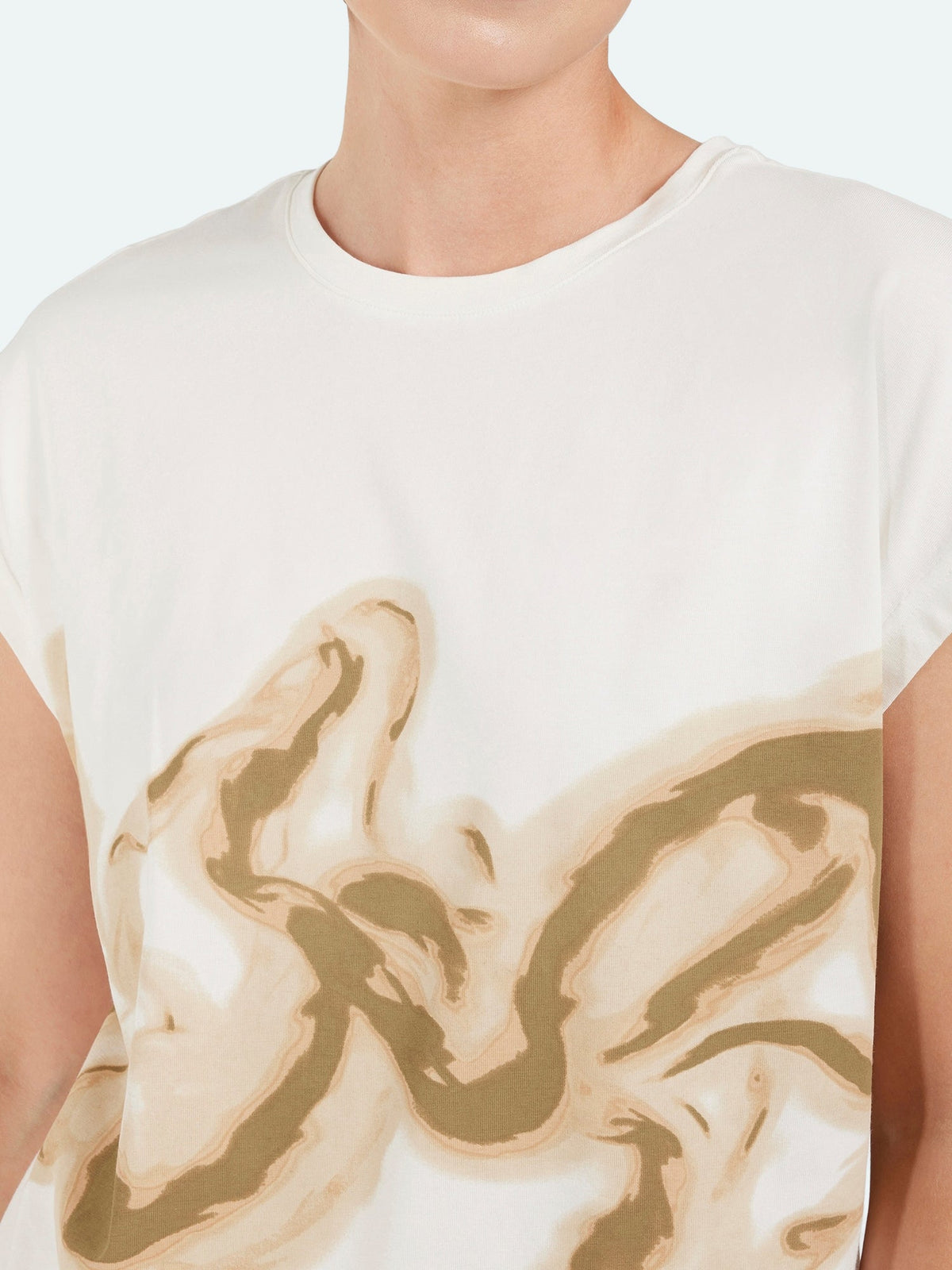 T-shirt - Råhvid