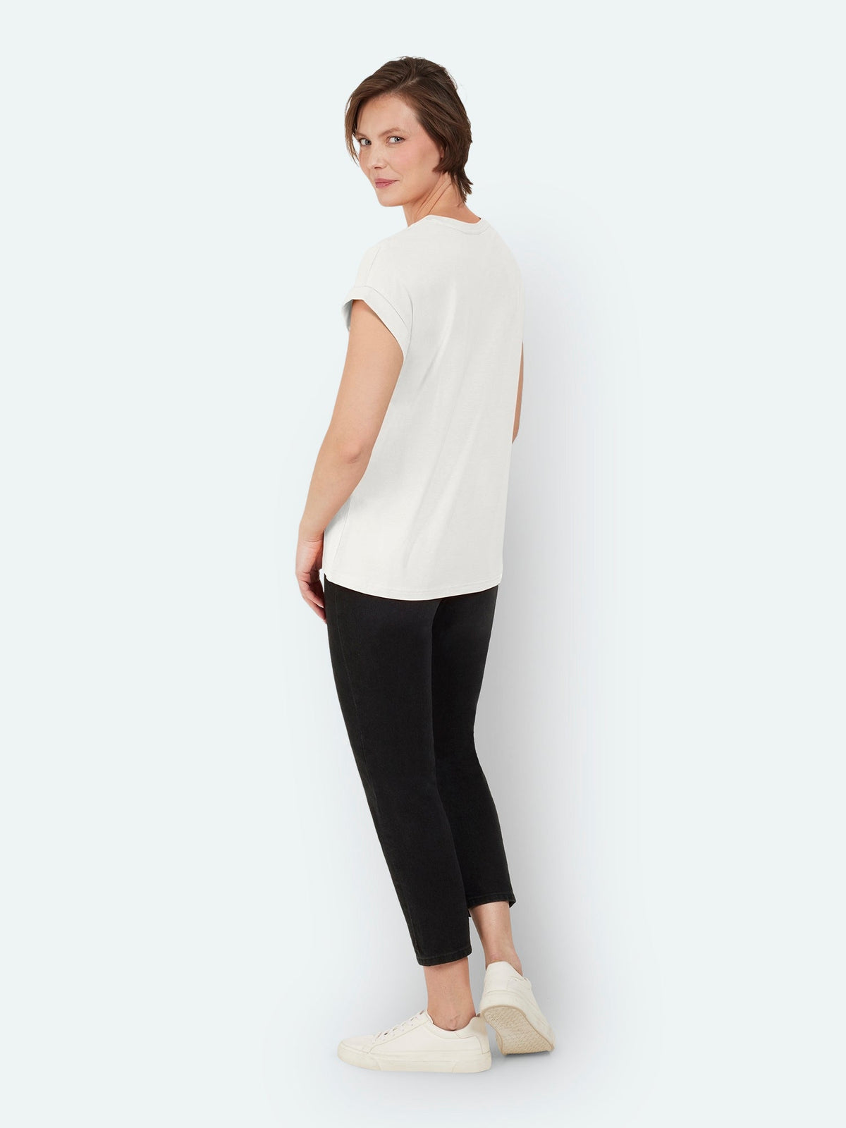 T-shirt - Råhvid