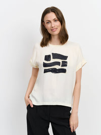 T-shirt - Råhvid