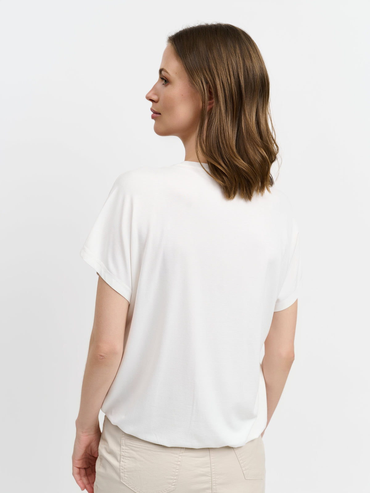 T-shirt - Rød - Mønstret