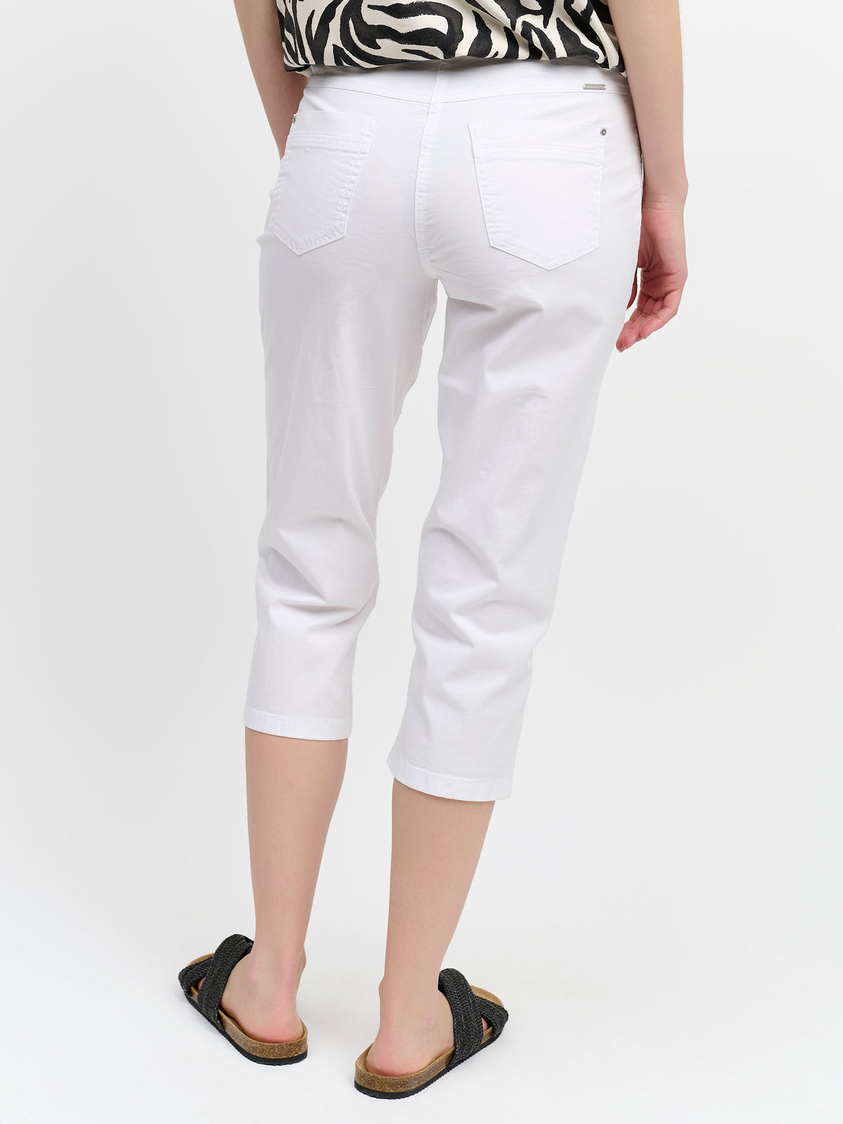 Victoria Capri Bukser - Hvid