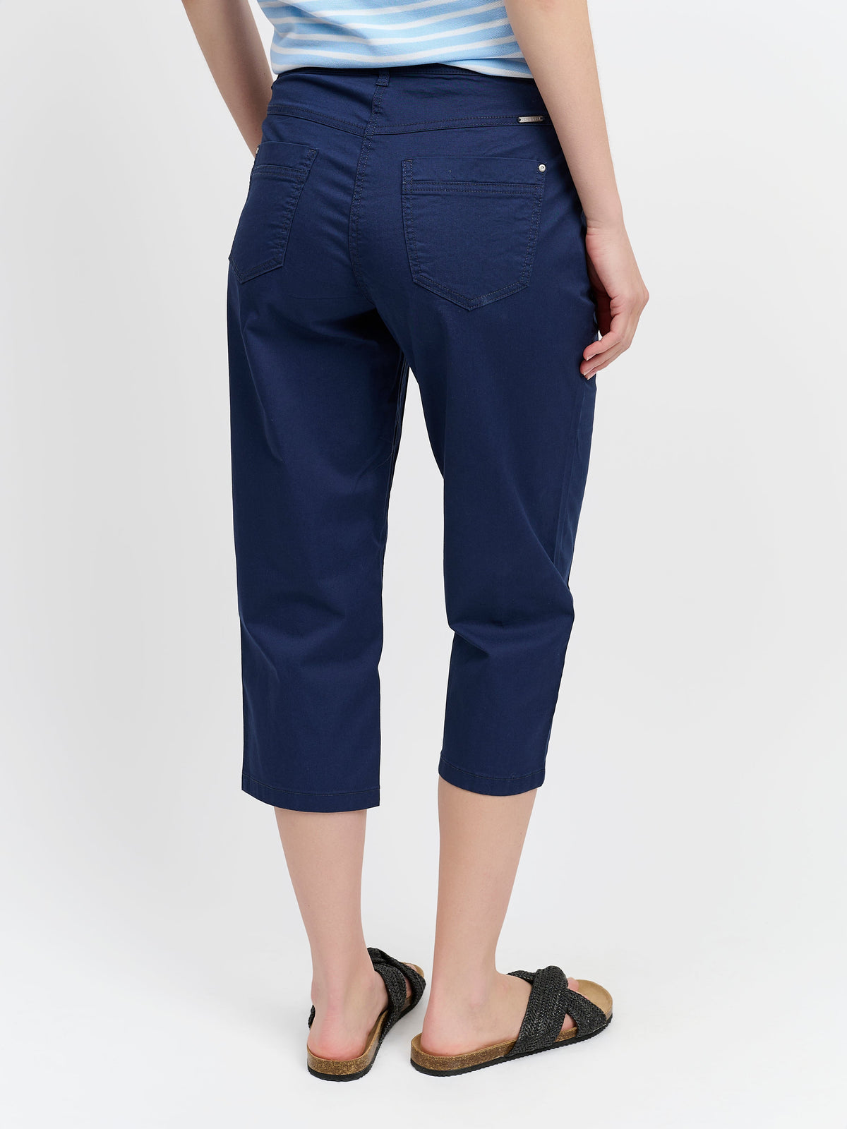Victoria Capri Bukser - Navy