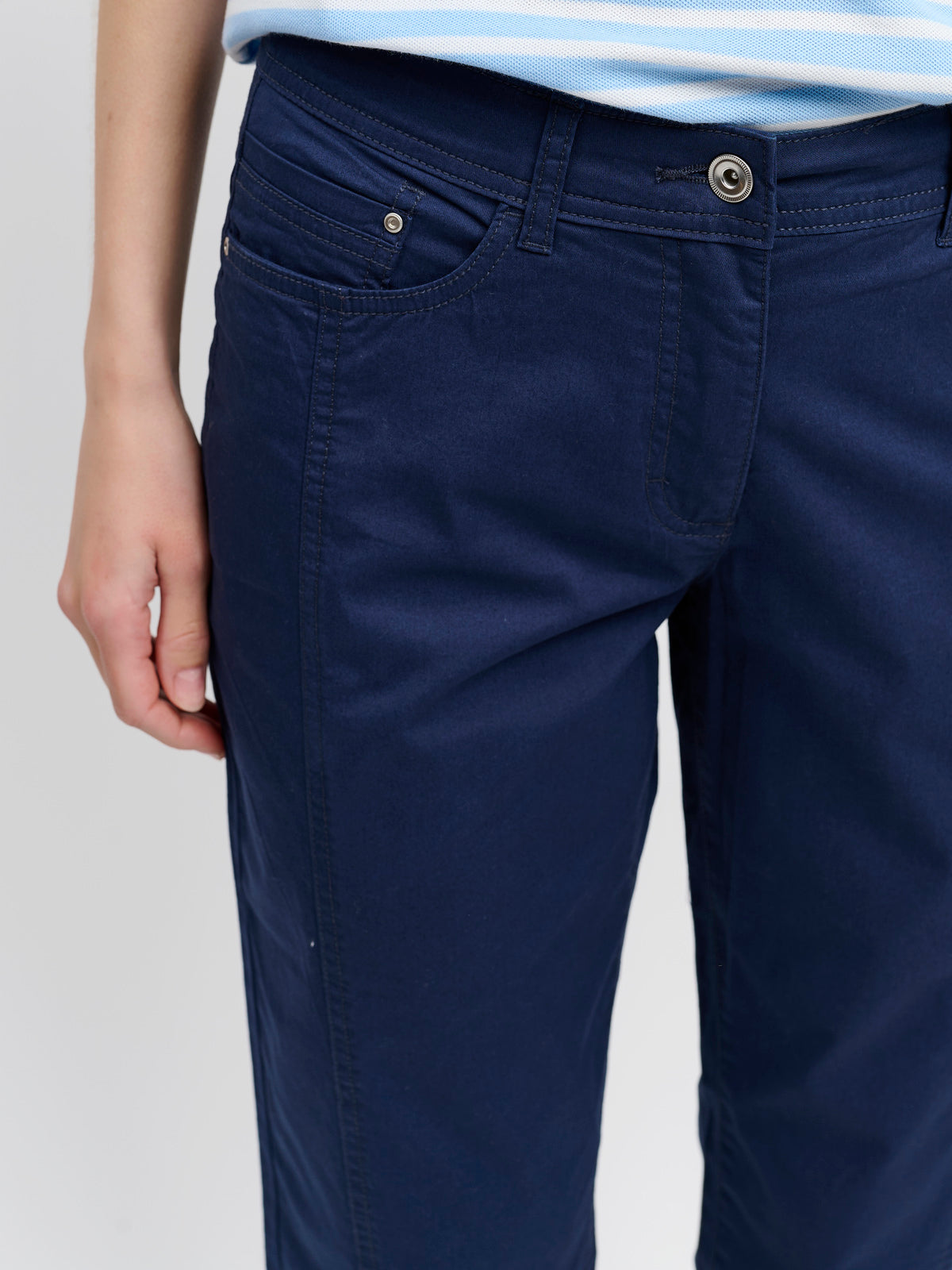 Victoria Capri Bukser - Navy