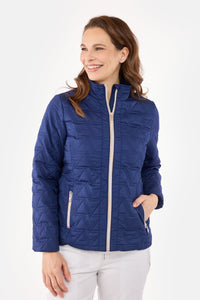 Jakke - Navy - Lynlåslommer