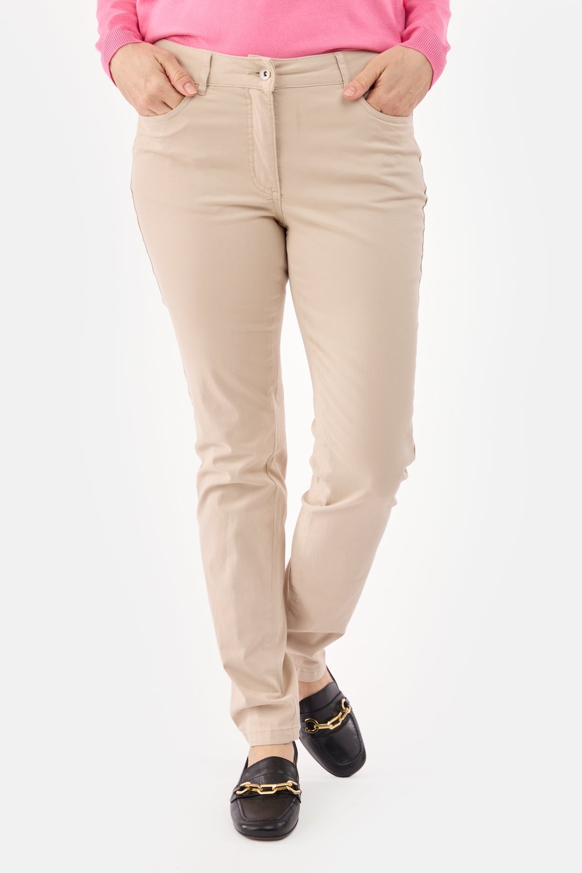 Madelaine Jeans - Sand - Straight Fit