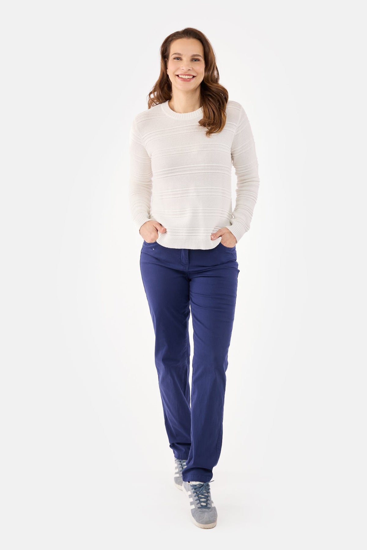 Madelaine Jeans - Navy - Straight Fit