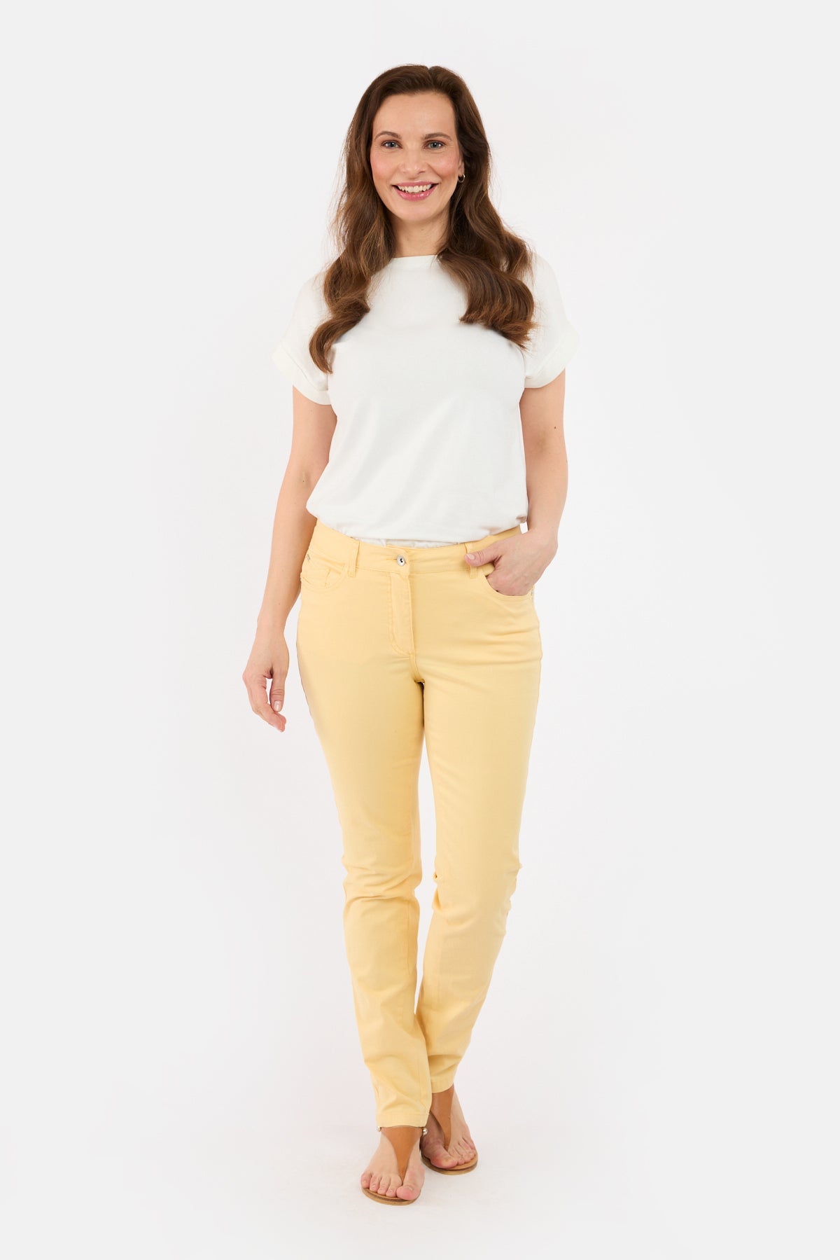 Madelaine Jeans - Gul - Straight Fit