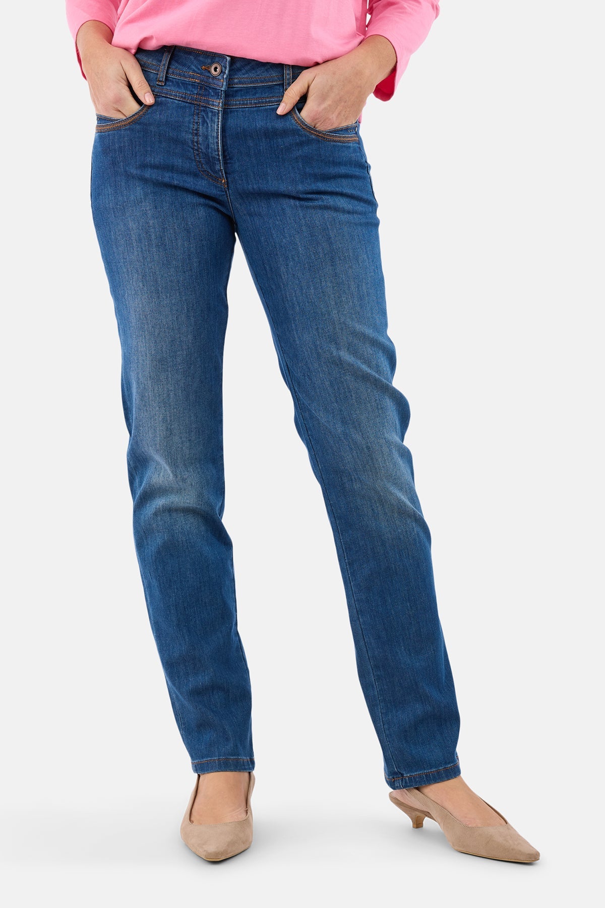 Madelaine Jeans - Mørkeblå - Straight Fit