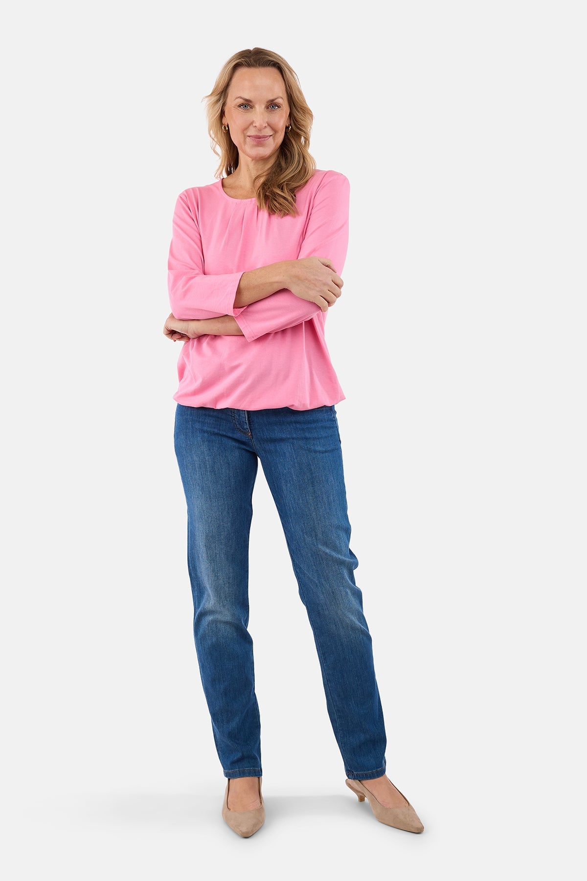 Madelaine Jeans - Mørkeblå - Straight Fit