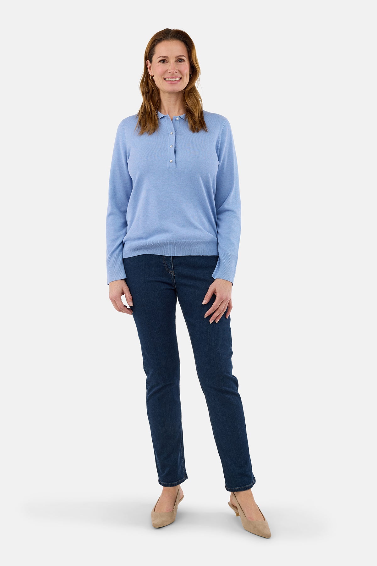 Elisabeth Jeans - Mørkeblå - Curvy Fit
