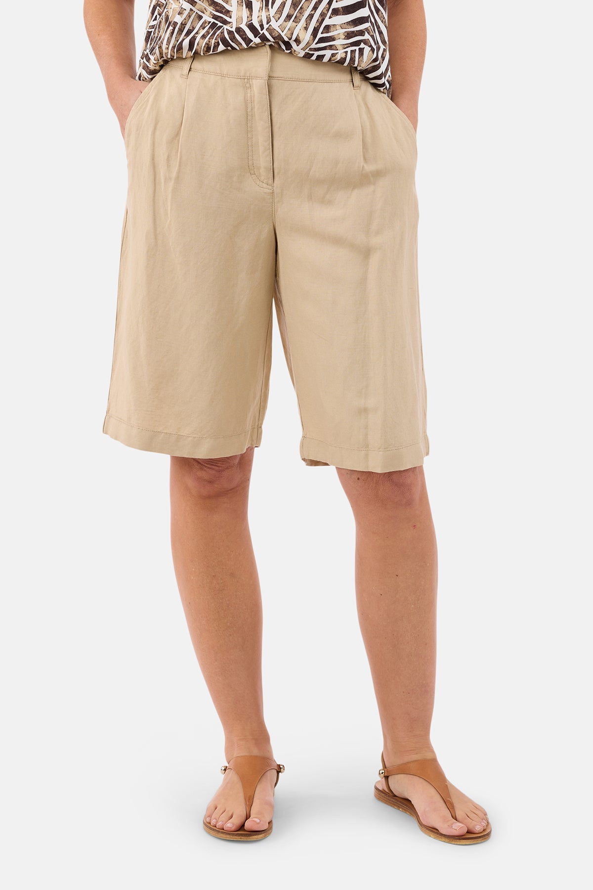 Shorts - Sand - Med Læg