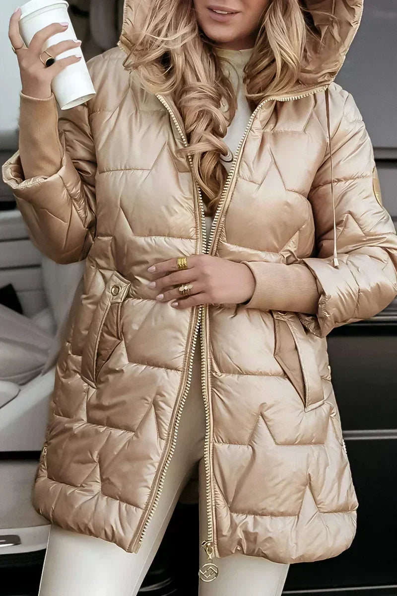 Xalviere | Mila Winterjacke mit Kapuze für Damen